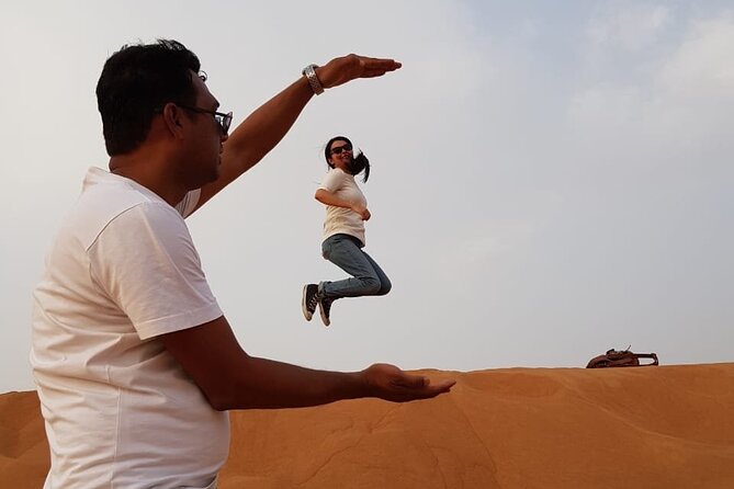 Dubai Desert Safari: Tanoura Show, Dune Bashing and BBQ Dinner - Leaving Dubai for the dunes