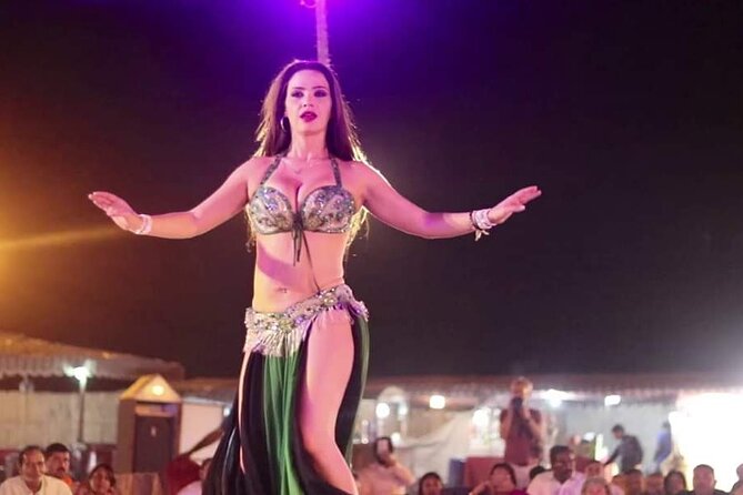 Dubai Desert Safari with Camel Riding and Belly Dance - Sunset photographs before the lights come on