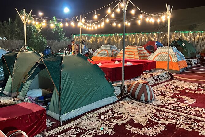 Dubai Desert Safari with Quad Bike, Camel Ride, Dinner and Show - Buffet dinner with BBQ choices