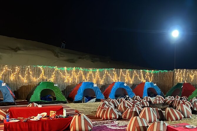 Dubai Desert Safari with Quad Bike, Camel Ride, Dinner and Show - Lahbab dune bashing with Abid, Tariq, and Mujahid