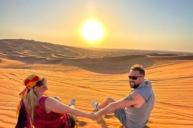 Dubai Evening Desert Safari w/ Barbeque Dinner, Camel Ride & Show - Key points at a glance