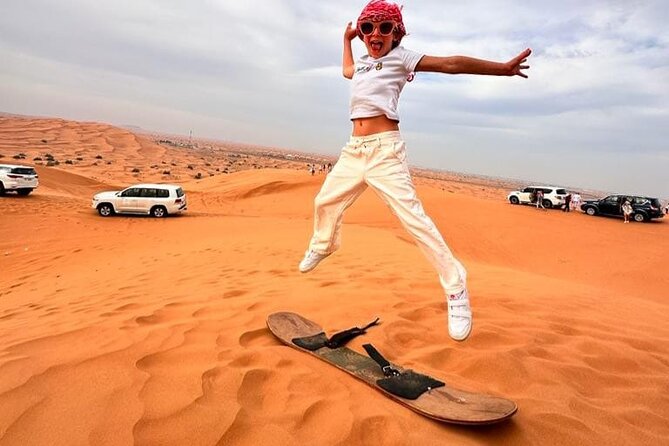 Dubai Evening Desert Safari w/ Barbeque Dinner, Camel Ride & Show - BBQ dinner with fruit and sweets