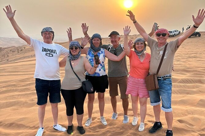 Dubai Evening Desert Safari with Dinner, Camel Ride and Show - BBQ dinner and three evening shows