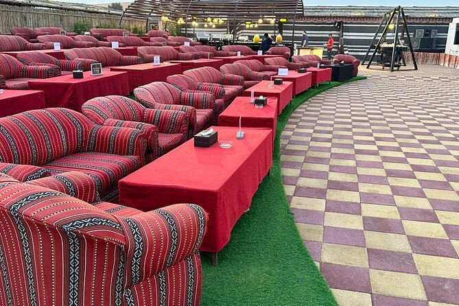 Dubai Evening Safari With Quad Biking VIP BBQ 10 Show Camel Ride - VIP seating and the BBQ buffet