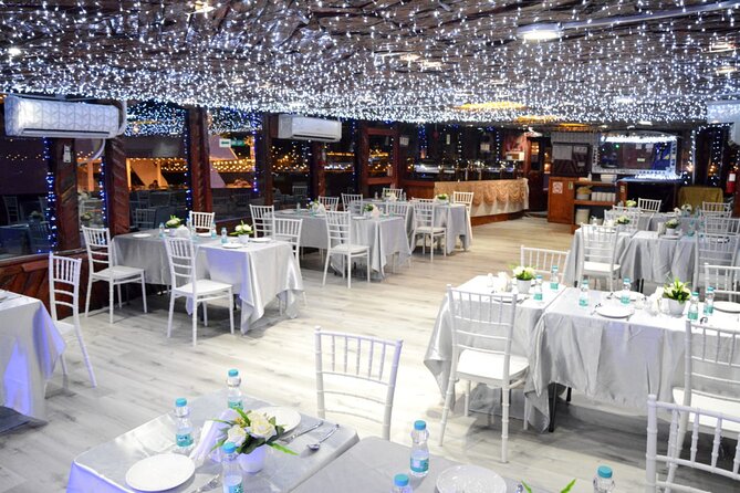 Dubai Marina Unique Dhow Cruise Buffet Dinner and Belly Dance - JBR brings a different kind of waterfront view