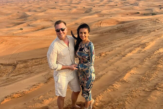 Dubai Private 4x4 Car Desert Safari with Dinner, Camel, and Show - Dune bashing and sandboarding among Dubai’s dunes