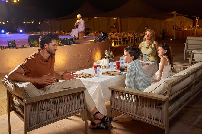 Dubai Private VIP Desert Dinner and Live Entertainment Show - Timing, clothing, and comfort
