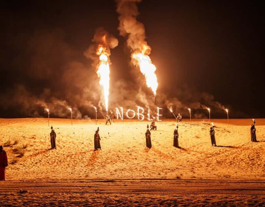 Dubai’s Best Desert Safari: Live Show & Gourmet BBQ Dinner - Lahbab and the red-dune drive