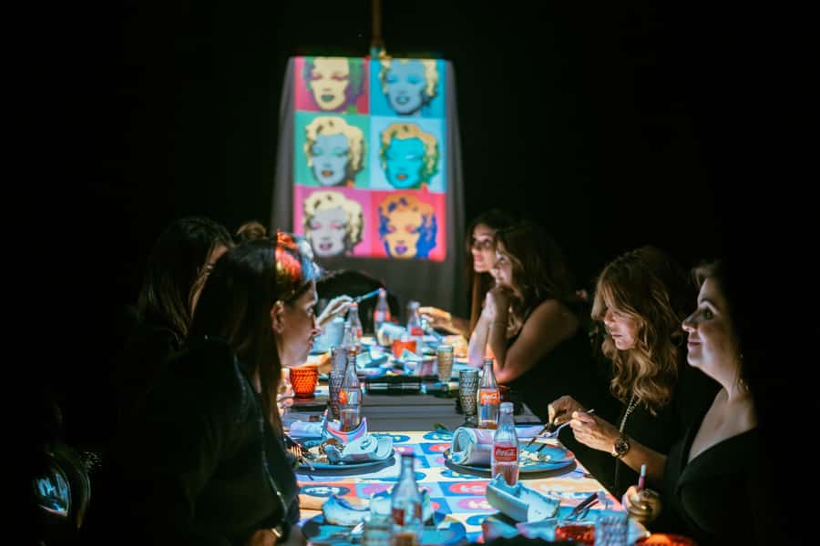 Dubai: Seven Paintings Immersive Dining Show Tickets - How the seven artistic courses work