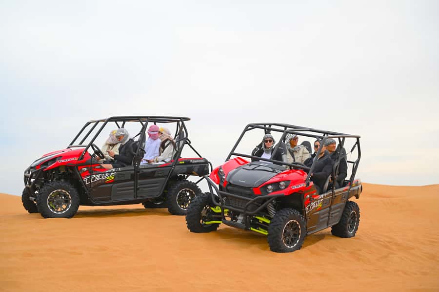 Dubai: Tour with BBQ Dinner, Camel Ride, & Traditional Show - BBQ buffet, drinks, and the evening show