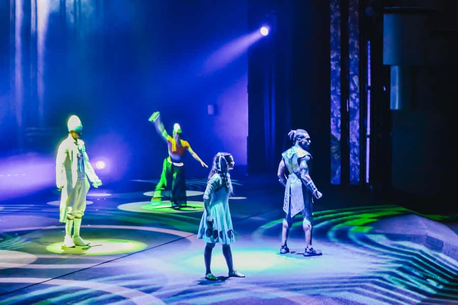 Dubai: Water Canal Cruise and La Perle Show with Dinner - Starting at Dubai Festival City at 6:15 PM