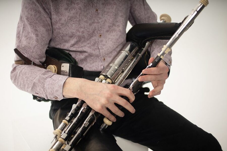 Dublin: Music and Dance Show at The Irish House Party - Hearing the harp, uilleann pipes, and bodhrán
