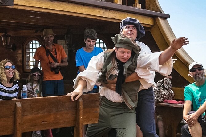 Dubrovnik Panoramic Cruise on a Wooden Galleon with a Live Show - A historic-looking boat with practical comforts