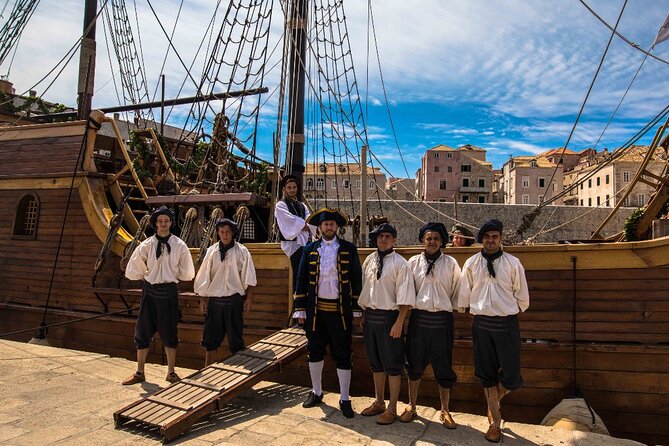 Dubrovnik Panoramic Cruise on a Wooden Galleon with a Live Show - Boarding Tirena at Porat Dubrovnik