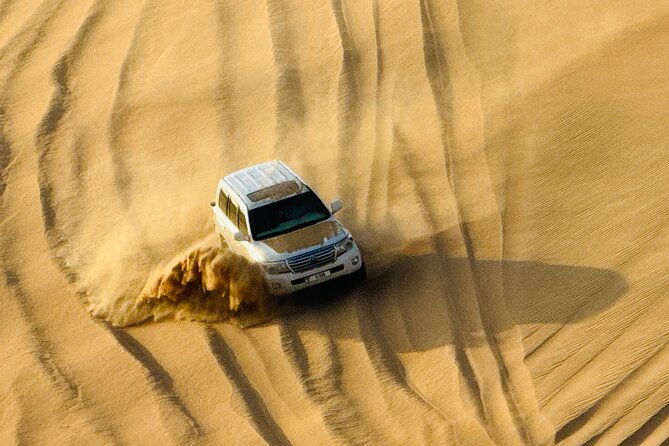 Evening Desert Safari Abu Dhabi with BBQ Dinner & Shows - From Abu Dhabi pickup to the Al Khatim desert