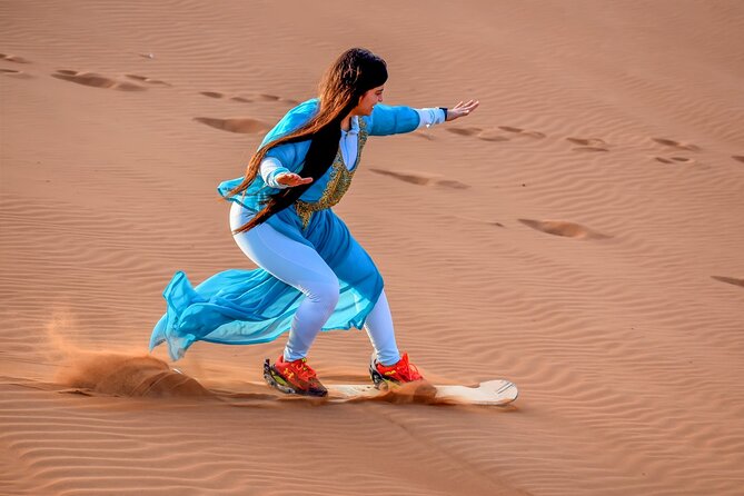Evening Desert Safari Dubai with BBQ Dinner & Shows - The short camel ride and Bedouin-style camp