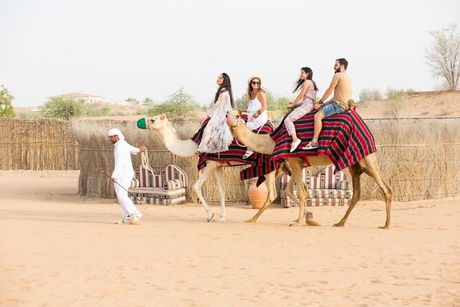 Evening Desert Safari Dubai with BBQ Dinner & Shows - Dune bashing, sandboarding, and desert photos