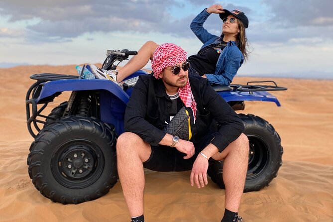 Evening Quad Bike, Desert Safari in Dubai , BBQ Dinner and Shows - The Bedouin-style camp and BBQ dinner