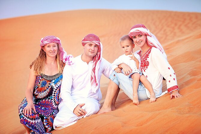 Exclusive Desert Safari with BBQ, Camel Ride & Traditional Show - Key points to know before booking