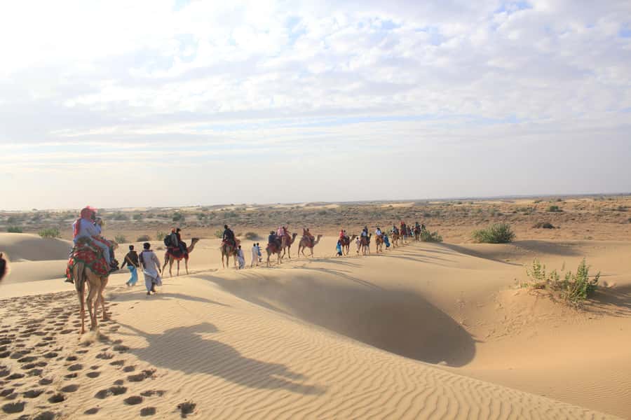 Exclusive Musical Evening at Desert Luxury Camp (NO CAMEL) - Sunset at the sand dunes