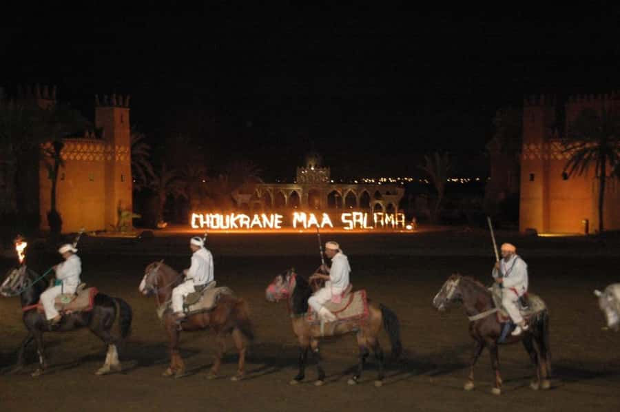 Fantasia 1001 Nights: Dinner + Show from Marrakech - The Fantasia horse ceremony