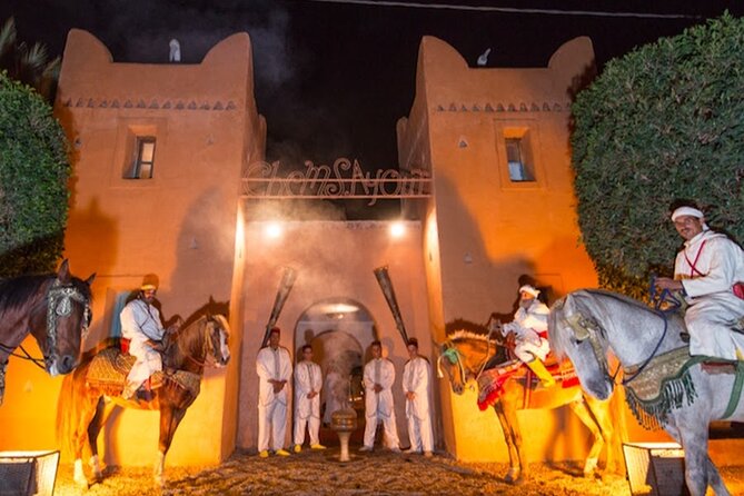Fantasia Berber Evening Show with Dinner - A 7 p.m. start with a theatrical Moroccan welcome