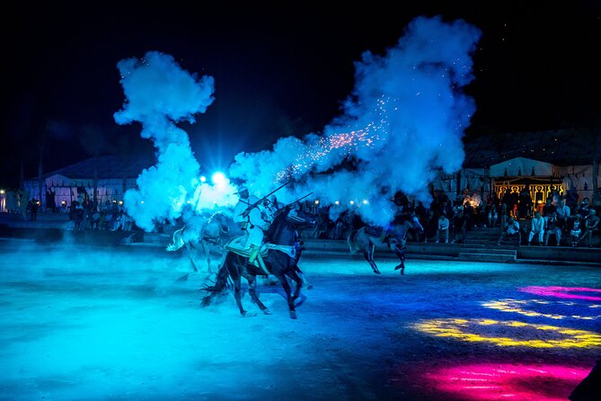 Fantasia Dinner Show Chems Ayour Agadir with Convenient Transfers - Understanding the Fantazia horse display