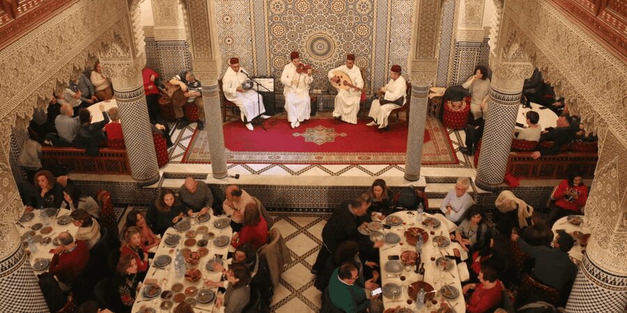 Fes : Unforgettable Dinner Show Experience with hotel pickup - Music builds the show from the first drumbeat