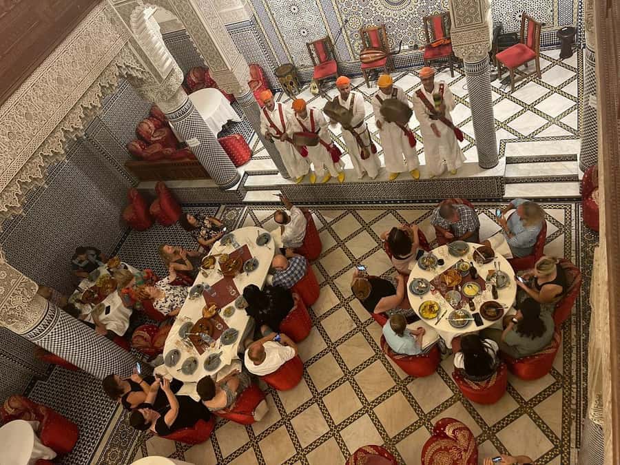 Fes : Unforgettable Dinner Show Experience with hotel pickup - Hotel pickup is more useful than it first sounds