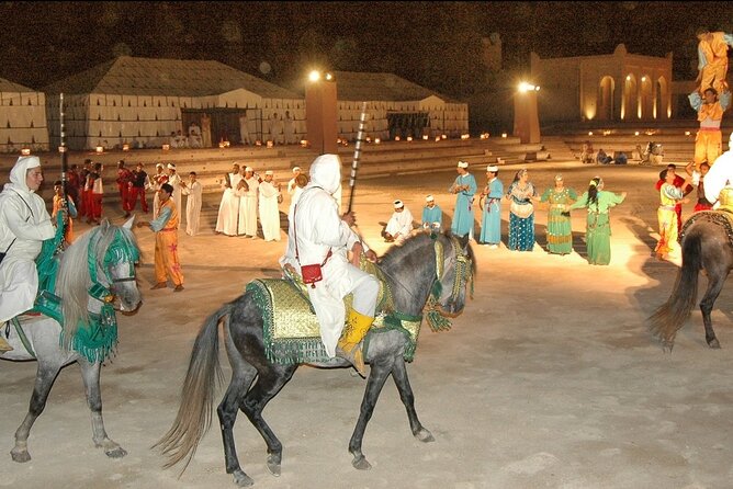 From Agadir Fantasia Folk Show & Moroccan Dinner With Transfer - Music and performers during dinner