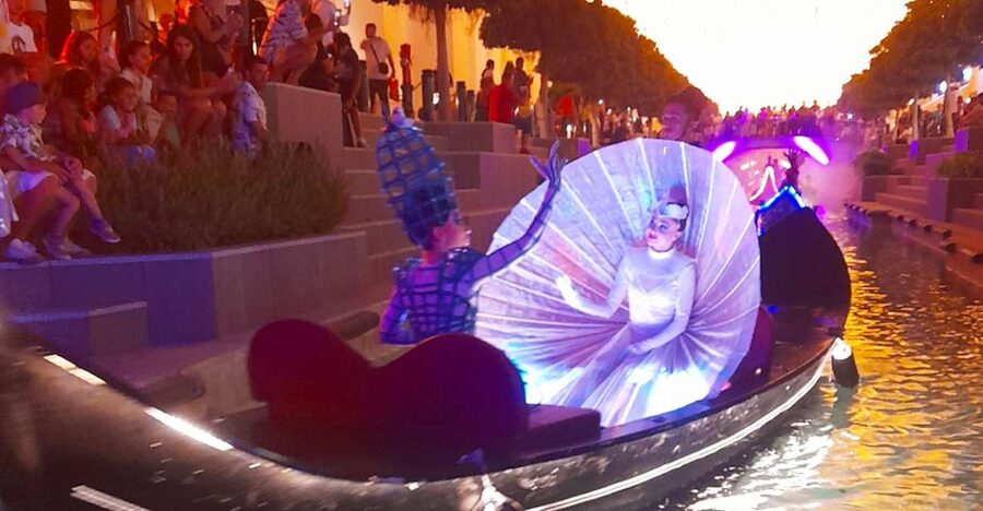 From city of Side Land of Legends Night Show - What is not part of this night show