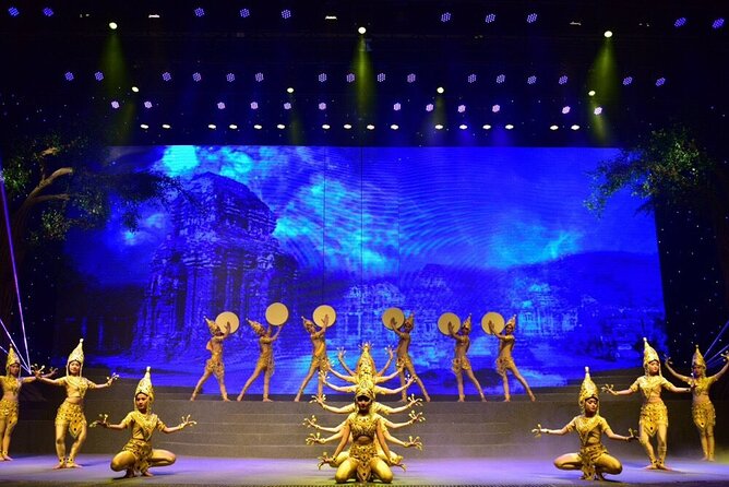 From Danang : 2026 Charming Da Nang Show Ticket with Hotel Pickup - Entering the Culture House of Labor