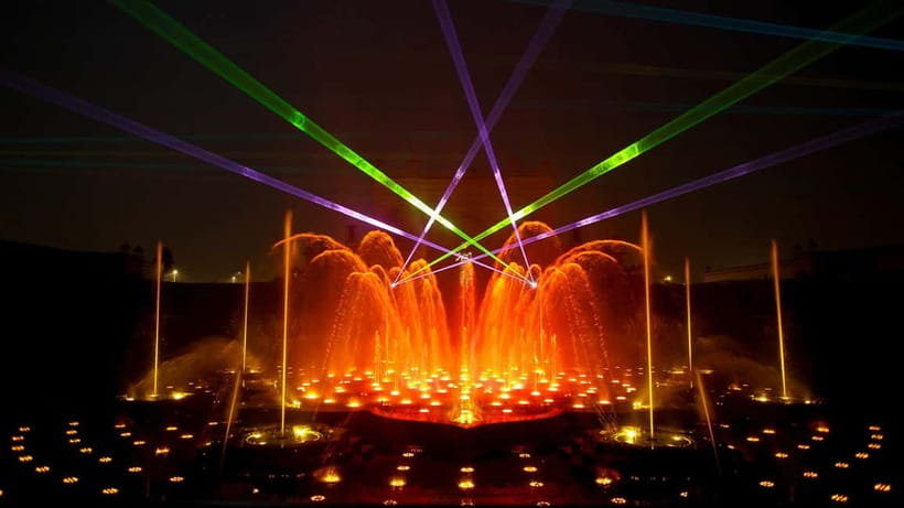 From Delhi: Akshardham Exhibition and Sahaj Anand Water Show - Getting from Delhi to the temple complex