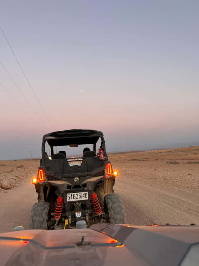 From Marrakech: Agafay Desert Buggy 1Hour & Dinner Show - What to bring and how to prepare
