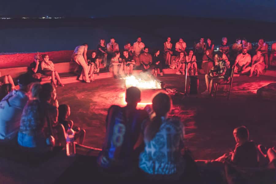 From Marrakech: Agafay Desert Camel Ride and Dinner and Show - Leaving Marrakech around 16:30