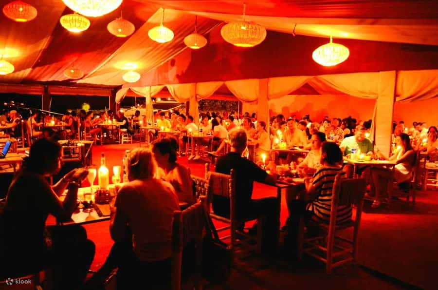 From Marrakech: Agafay Desert, Camel Ride, Dinner, Fire Show - What the camel ride is really like