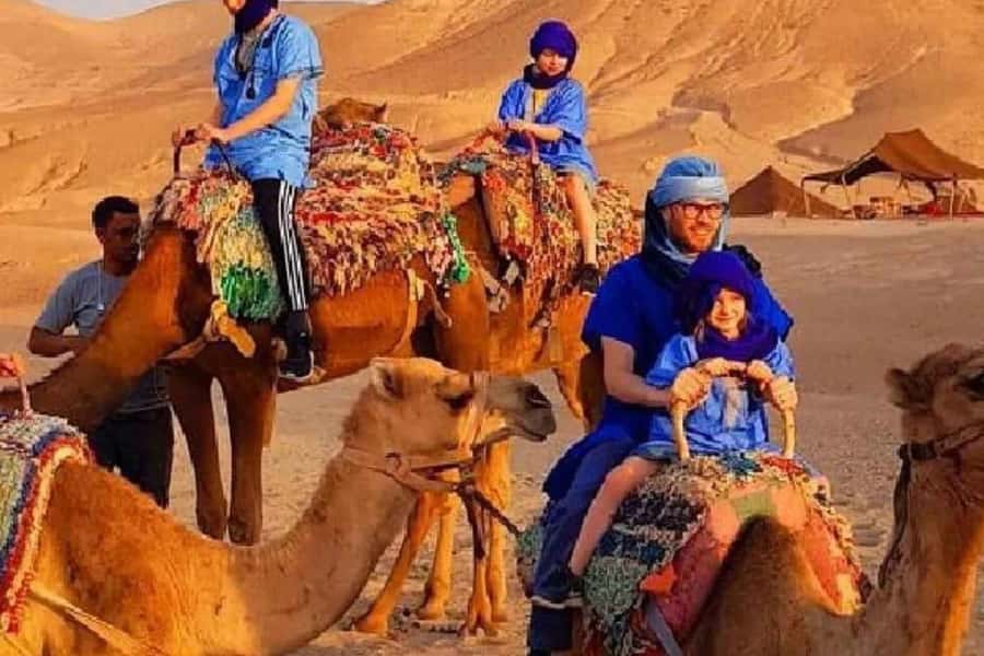 From Marrakech: Agafay Desert, Camel Ride, Dinner, Fire Show - My recommendation for the Agafay evening