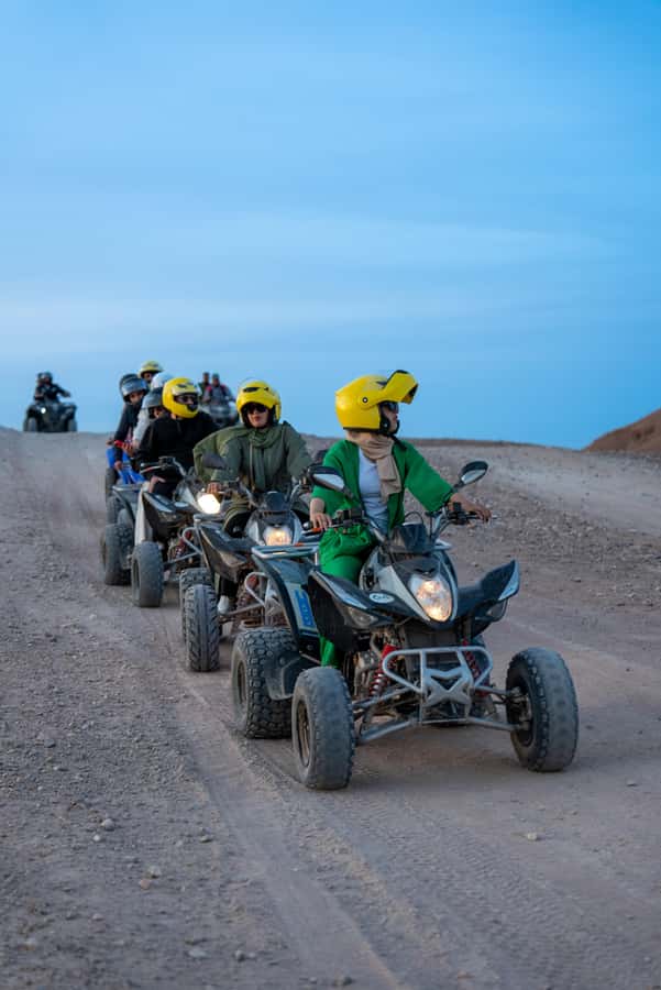 From Marrakech: Agafay Desert Quad Biking with Dinner & Show - Learning the Quad Before the First Turn