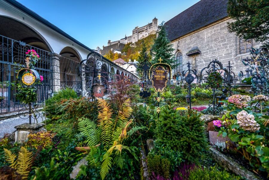 From Vienna: Sound of Movies Musical Tour to Salzburg - Mirabell Gardens and the Do-Re-Mi moment