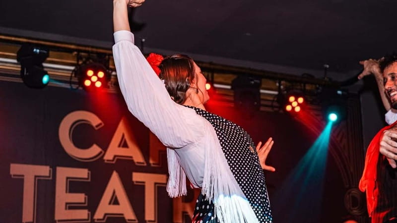 Fuengirola: Flamenco Show - Entering the tablao by Ocean Drive