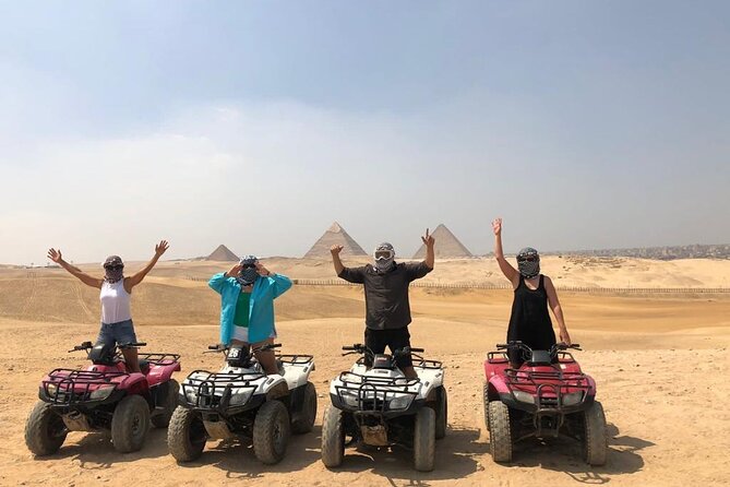 Full Day Tour to Giza with Camel & ATV Ride and Dinner Show - Seeing the Great Pyramid and Sphinx