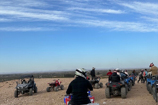 Full Package Agafay Desert, Quad Bike, Camel Ride and Dinner show - The camel ride and nomadic clothing
