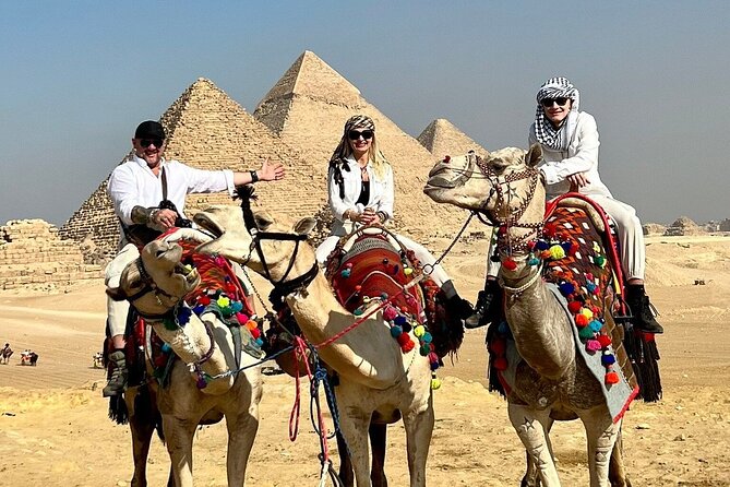 Giza Pyramid tour with ATV,Camel,Lunch,shopping,Dinner Show - At Giza, ancient Egypt takes center stage