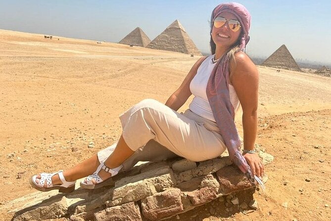 Giza Pyramid tour with ATV,Camel,Lunch,shopping,Dinner Show - The 15-minute camel ride is short and mainly for the experience