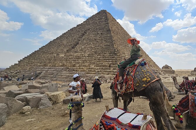 Giza Pyramids ,Camel Ride & Dinner Show Private Tour - The Sphinx adds the mythic stop