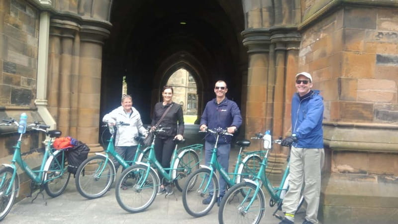 Glasgow: City, Clyde and West End Highlights Bike Tour - The Clyde and its memorable bridges