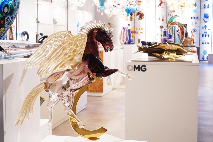 Glass Blowing Show Visit Murano Glass Factory & Showroom OMG - Who will get the most from this experience
