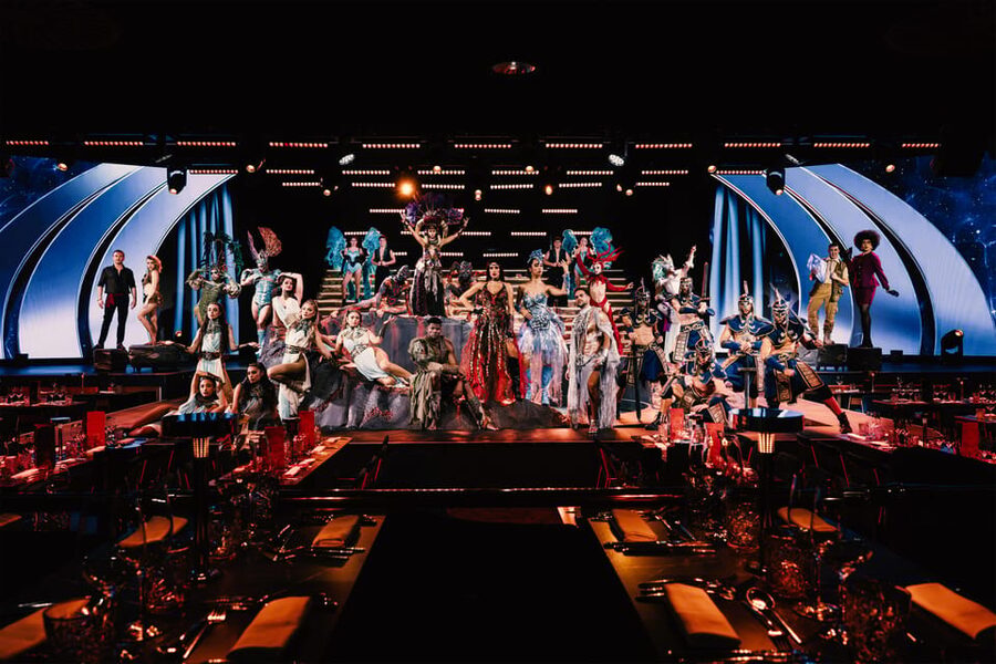 Gran Canaria: Origen Dinner Show at Sala Scala - Canarian food served as part of the production