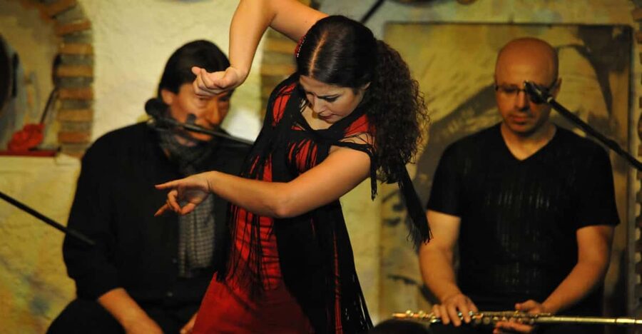 Granada: Alhambra Guided Tour and Flamenco Show - Flamenco inside Cueva los Tarantos