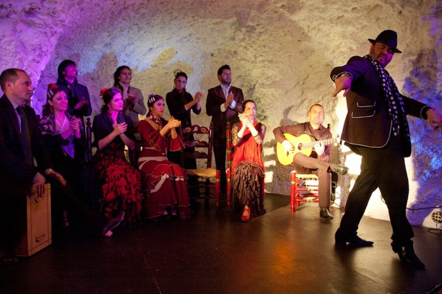 Granada: Flamenco Show at Templo del Flamenco with Drink - Seating and sightlines inside the cave